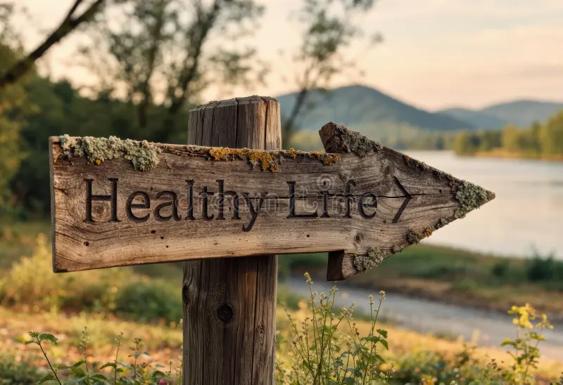healthy life poster